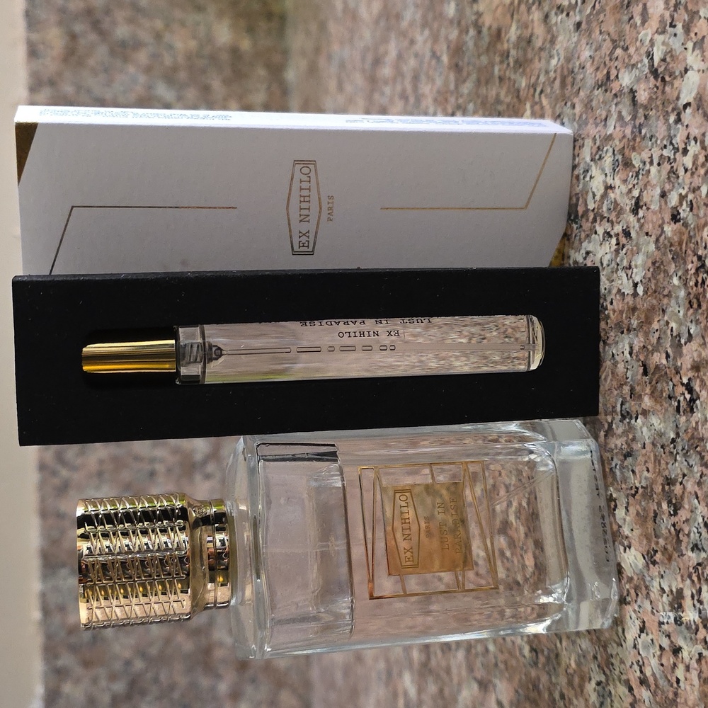 Ex Nihilo Lust in Paradise 100ml ~75% Full +Atomizer Bundle! $439+Retail